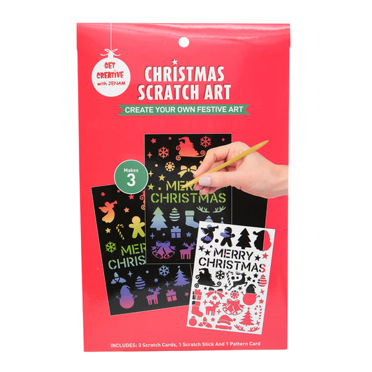 Christmas Scratch Art