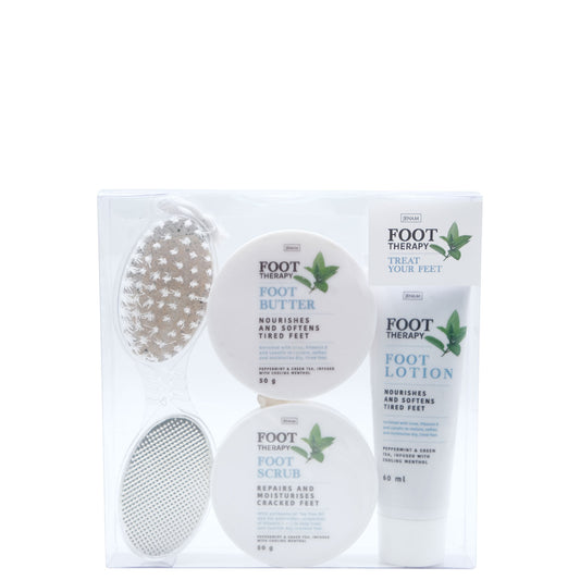 Foot Therapy Treat Your Feet - Foot File, 50g Foot Scrub, 50g Foot Butter & 60ml Foot Lotion