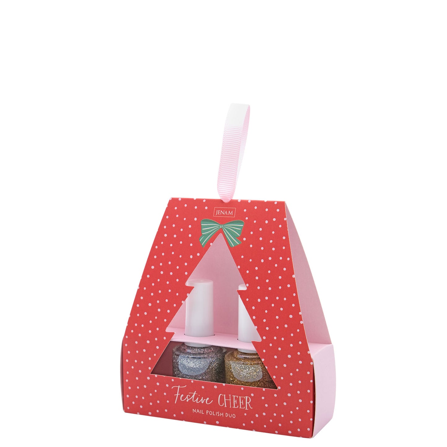 Bow Ho Ho - Festive Cheer Nail Polish Duo
