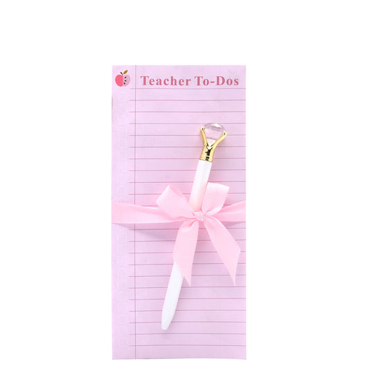 Teachers - Teachers List Pad + Pen