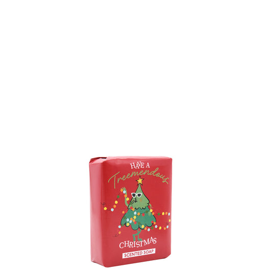Christmas - Have a Treemendous Christmas Soap Bar