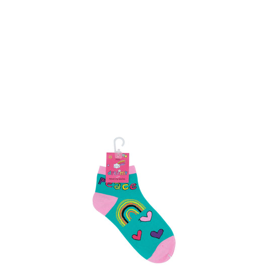Magical Novelty Ankle Socks (Teal) - One Size Fits Most