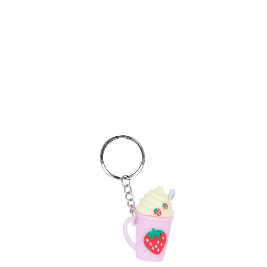 Milkshake Cup Keyring - 5cm