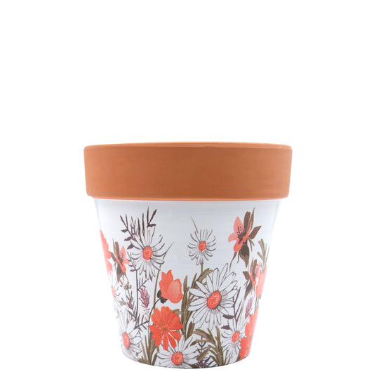 Life In The Garden - Pot Plant Holder Floral