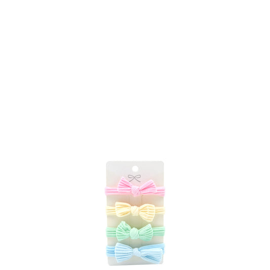 Hey Girl Heart Pastel Hair Bands 4pc