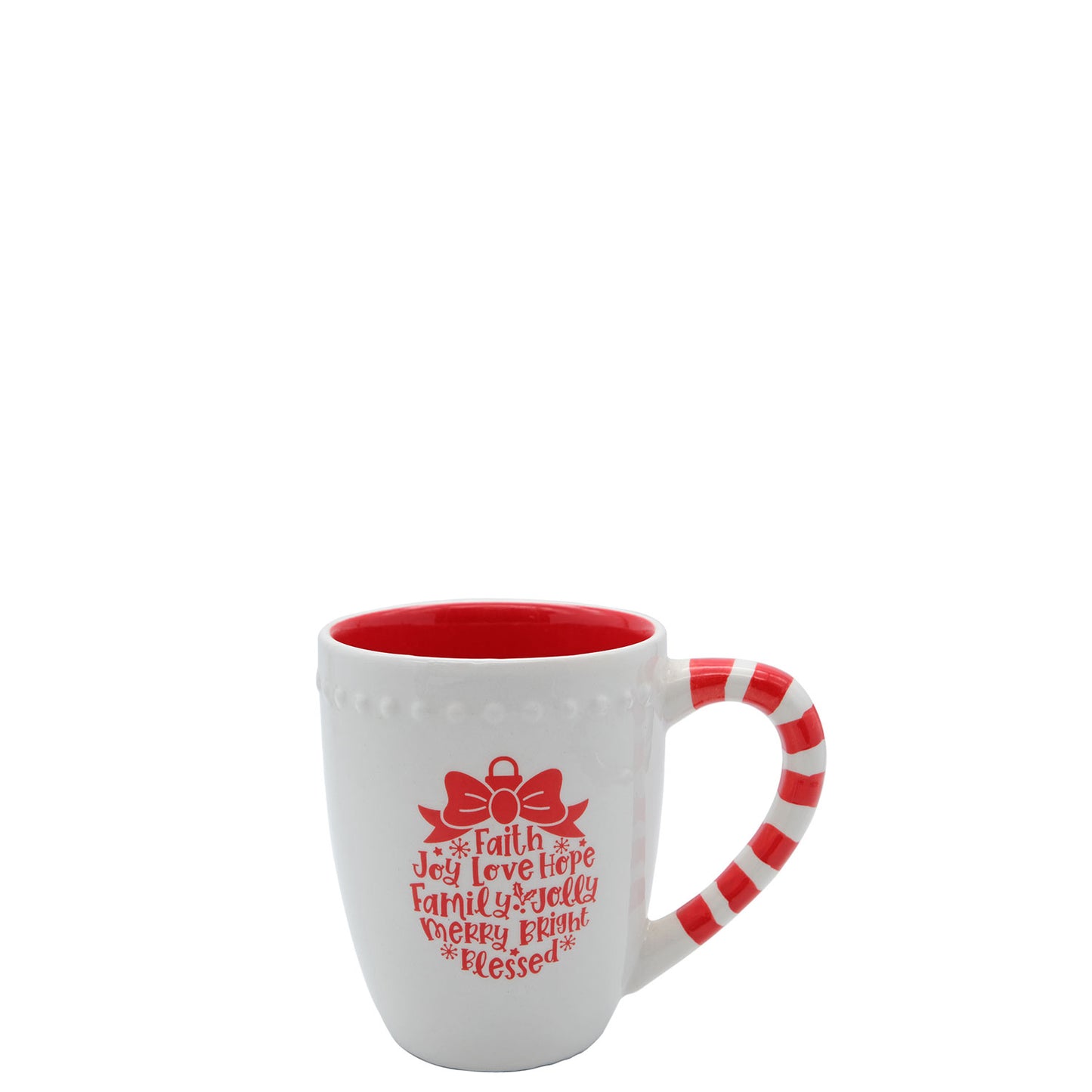Christmas - Faith, Joy, Love Mug