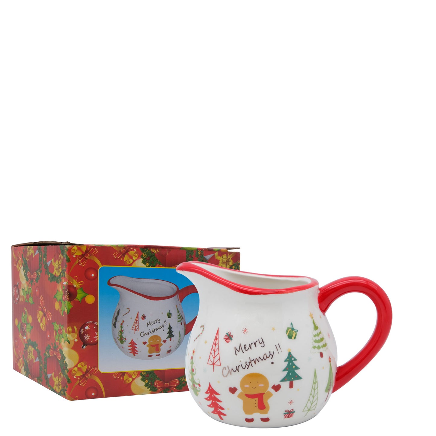Christmas - Ceramic Milk Jug