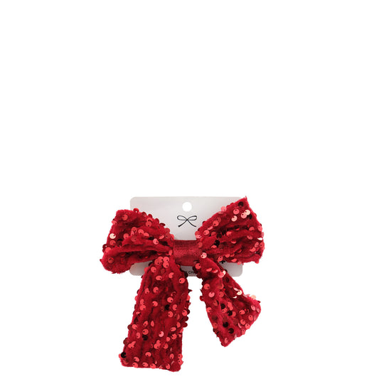 Christmas - Sequins Hair Bow