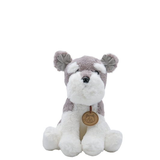 Jenam Comforts Plush Grey Dog
