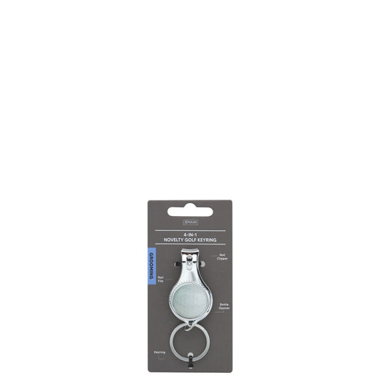 Novelty 4 - In - 1 Golf Keyring - (5.5cm)