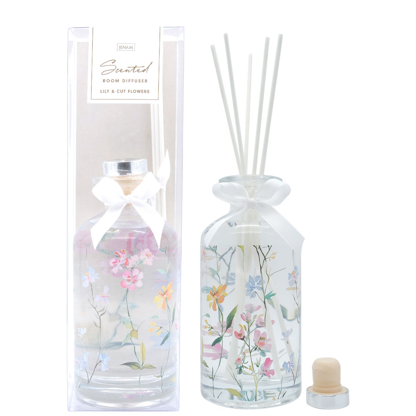 Dress Your Desk - Lily & Cut Flowers Room Diffuser - 300ml