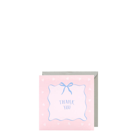 Pretty Little Things Greeting Card (Thank You Bow)