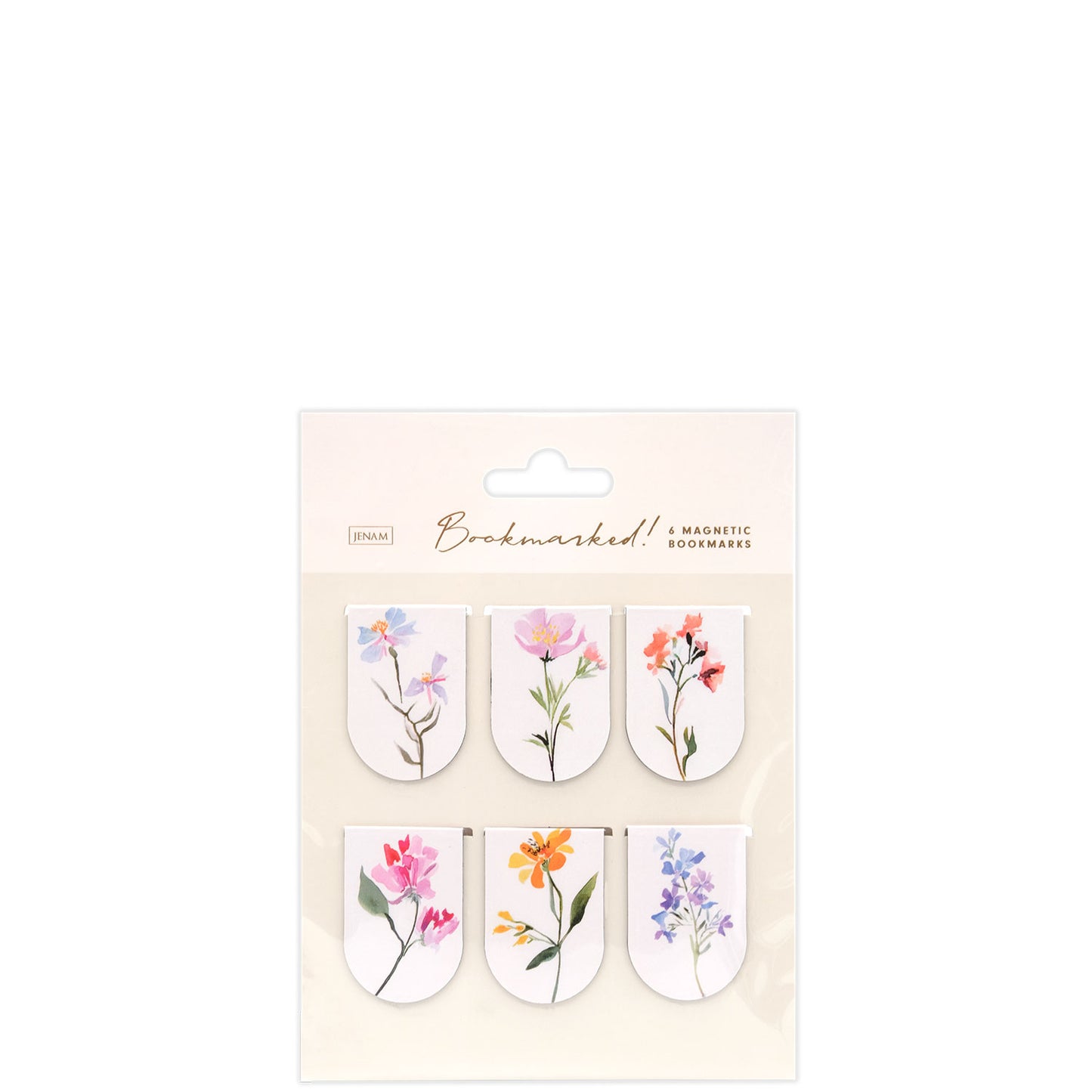 Dress Your Desk - 6pc Magnetic Bookmarker Set