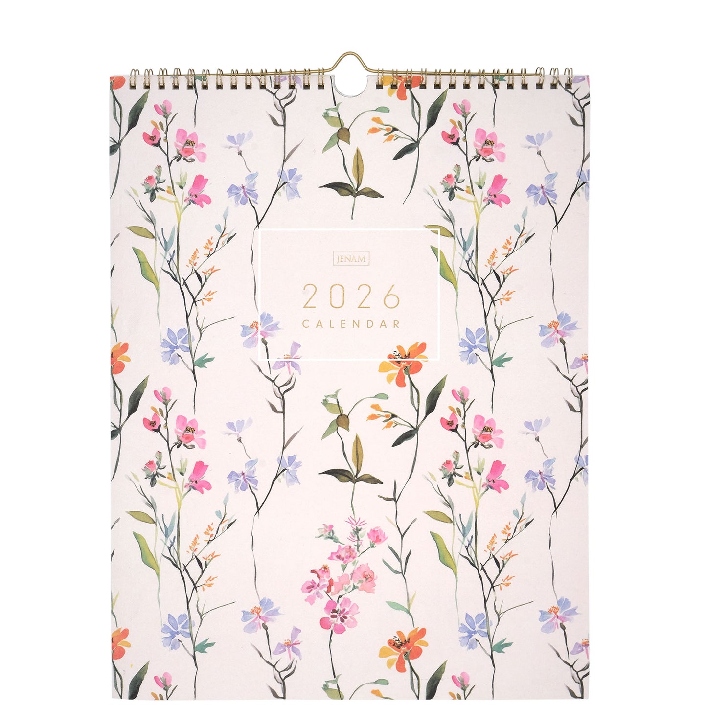 Dress Your Desk - 12 Month Wall Calender 28 x 38 cm