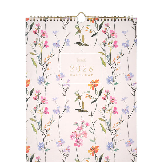 Dress Your Desk - 12 Month Wall Calender 28 x 38 cm