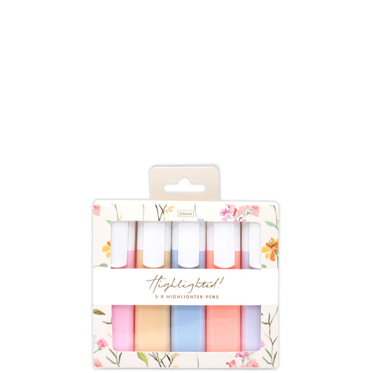 Dress Your Desk - 5pc Highlighter Set