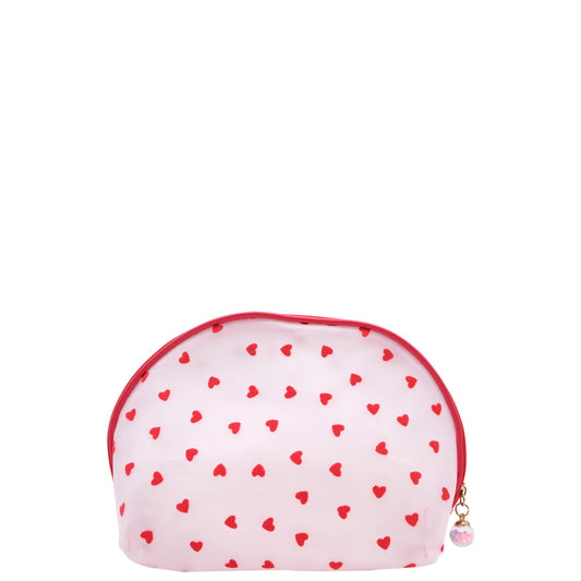 Valentines Day Accessories - Oval Pvc Cosbag Red