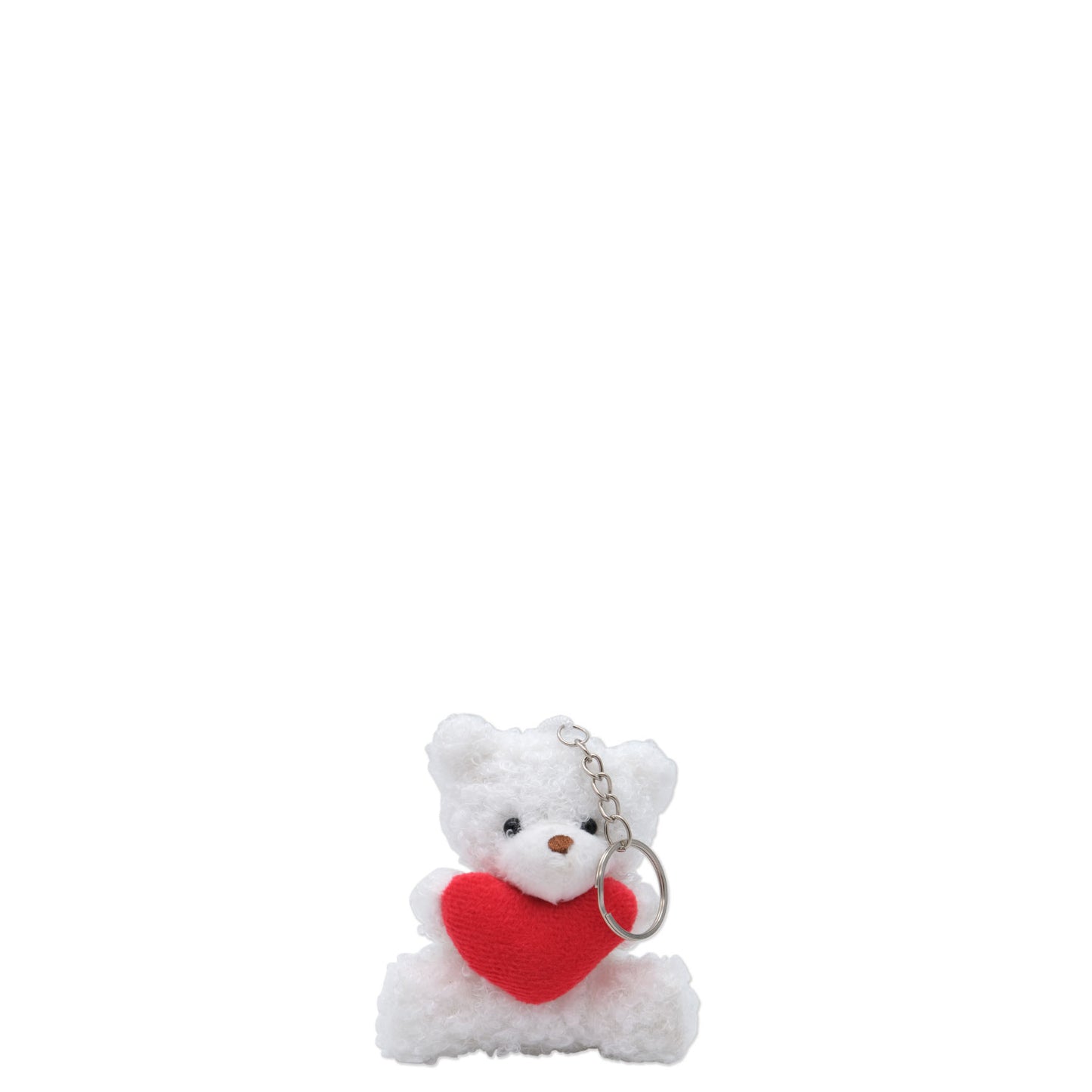 Valentines Day Accessories - Plush Teddy Keyring
