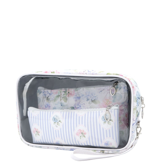 Hydrangea - 3pc Beauty Bag Set