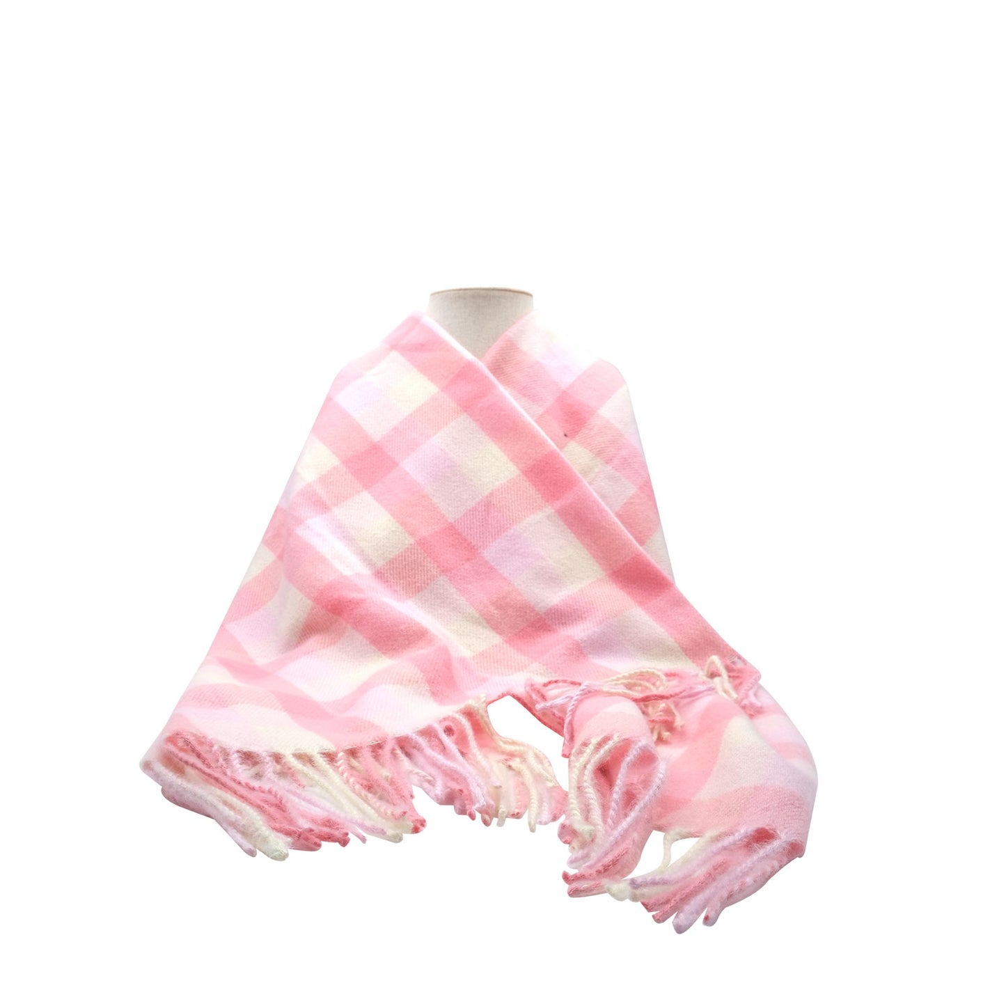 Cosy - Pashmina (Pink & Cream Check)