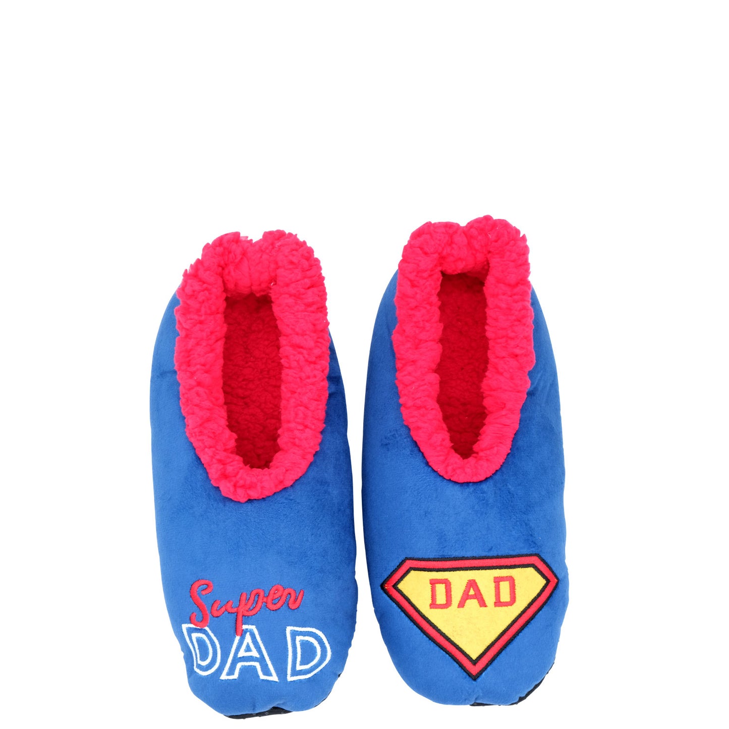 Father's Day - Super Dad Fluffy Slippers