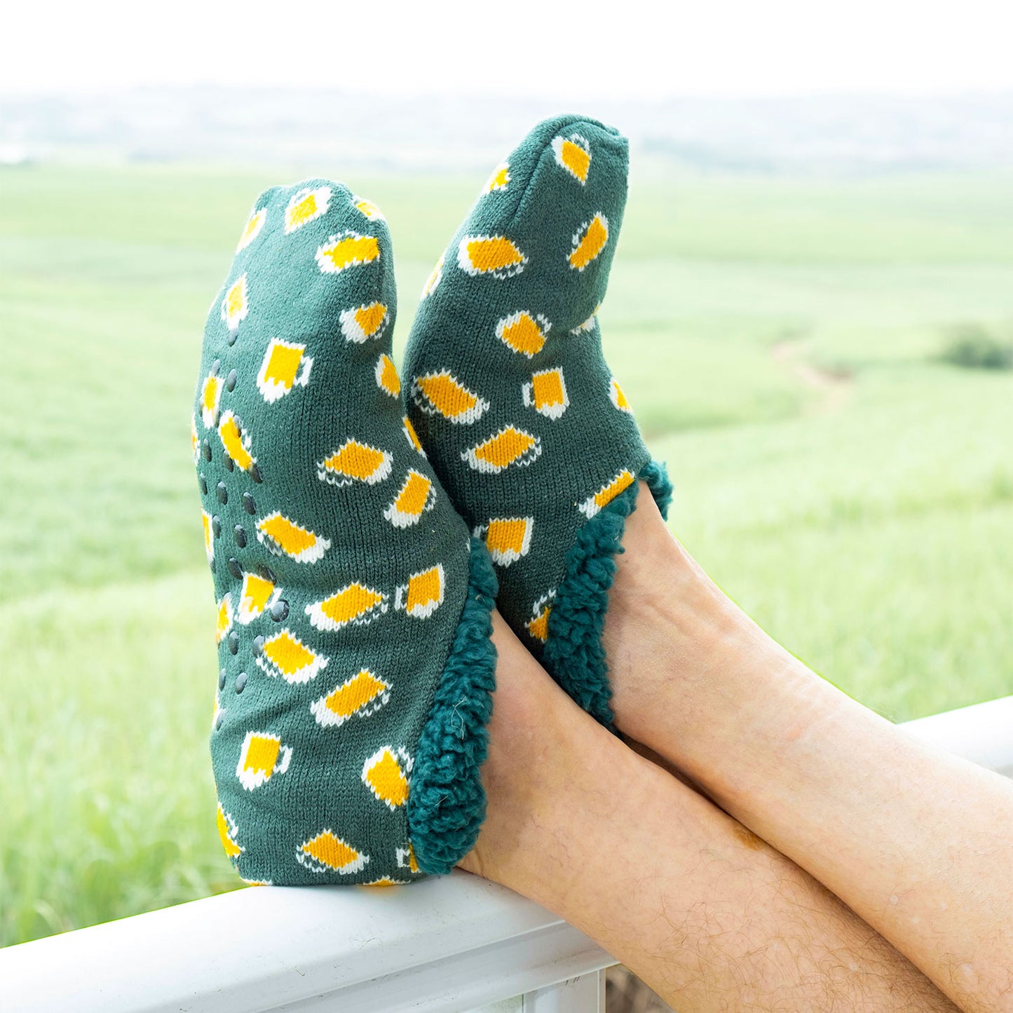 Half Time Non-slip Slippers (Beer)