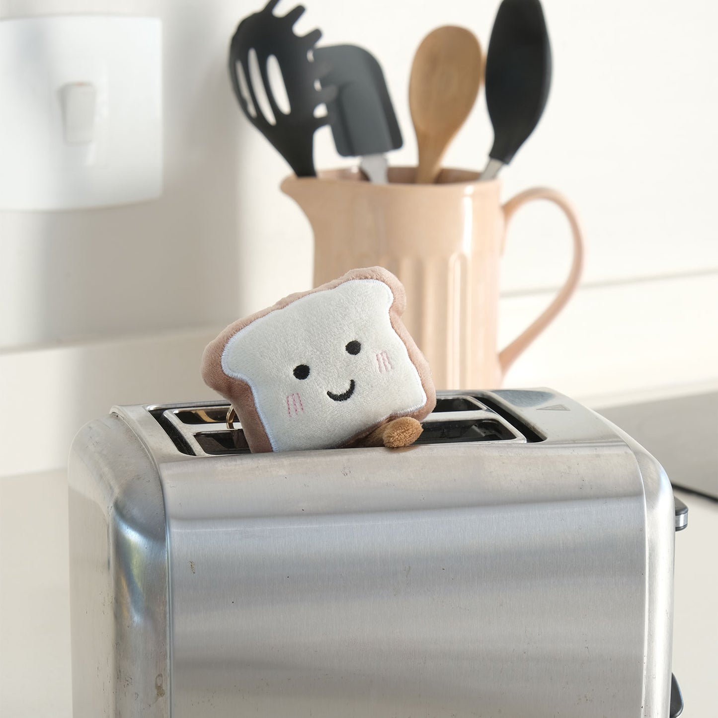 Plush Bread  - Keyring - Bag Charm