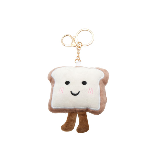 Plush Bread  - Keyring - Bag Charm - 9 x 10cm