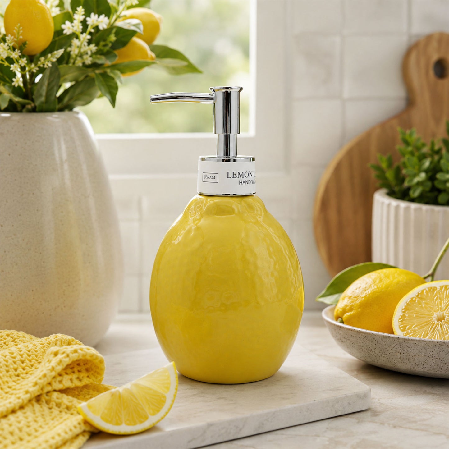 Lemon Lush - Hand Wash (Ceramic Bottle)