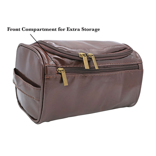 Men's Edit - PU Hanging Toiletry Bag - 23 x 13 x 13cm