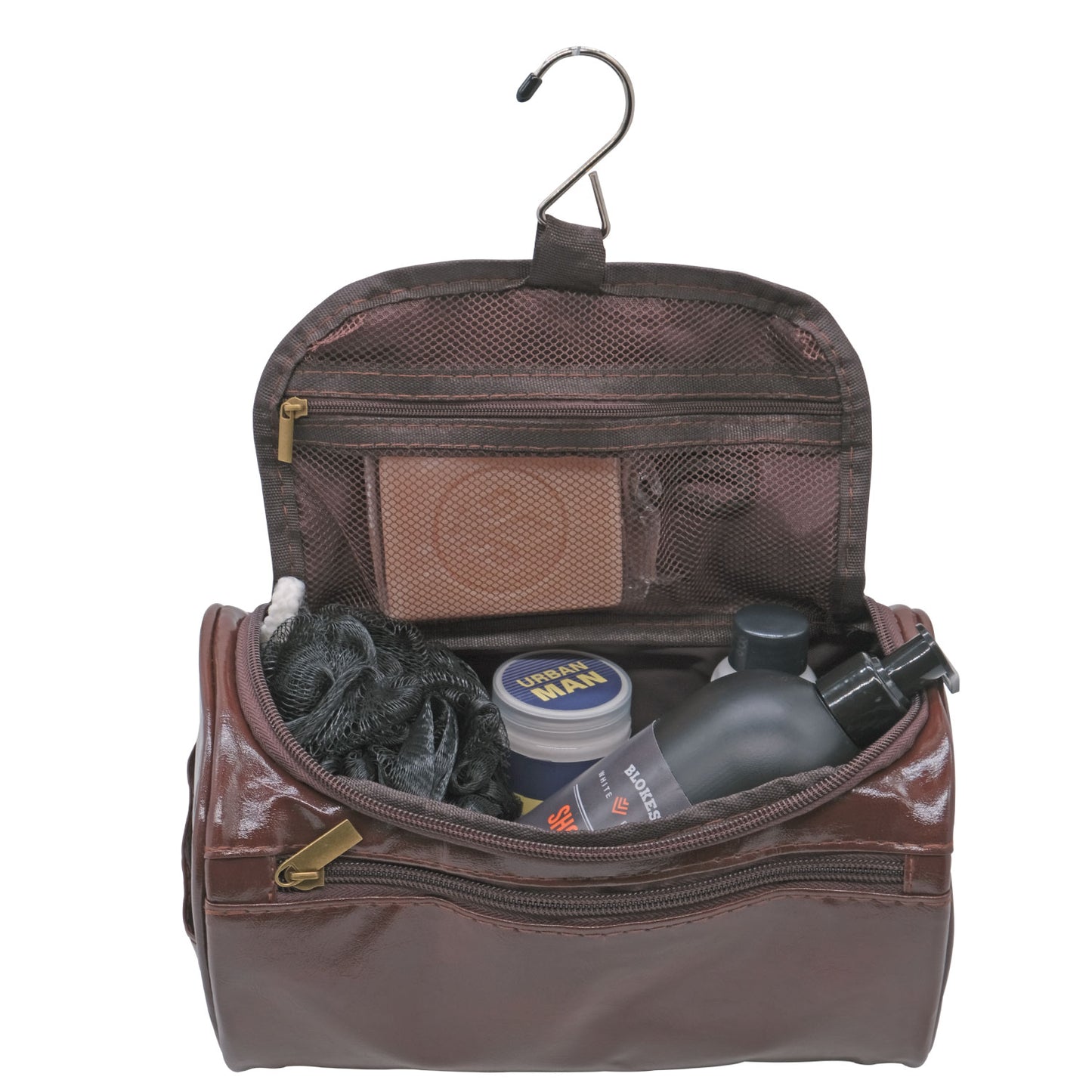 Men's Edit - PU Hanging Toiletry Bag