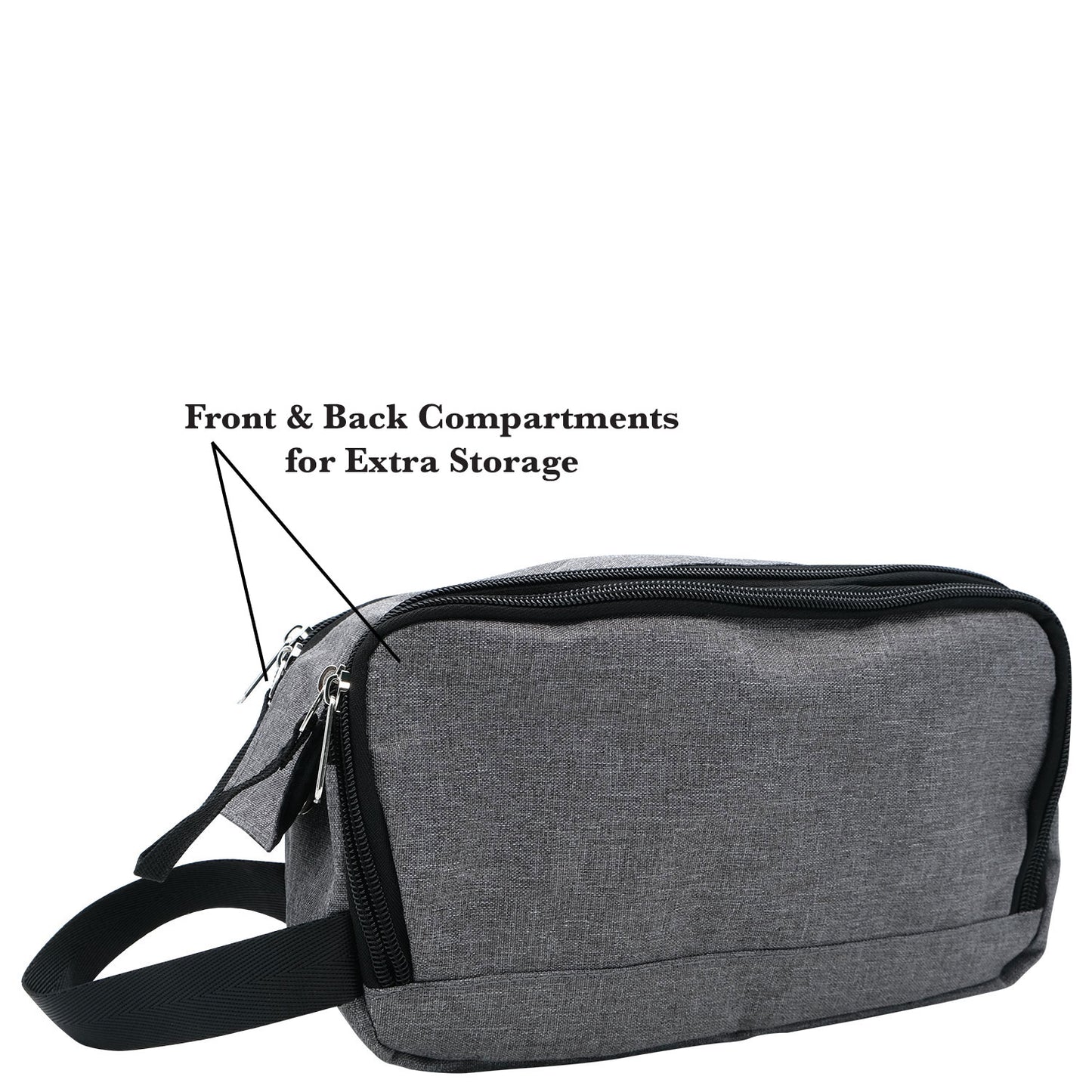 Men's Edit - Double Zip Toiletry Bag