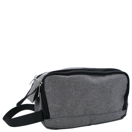 Men's Edit - Double Zip Toiletry Bag