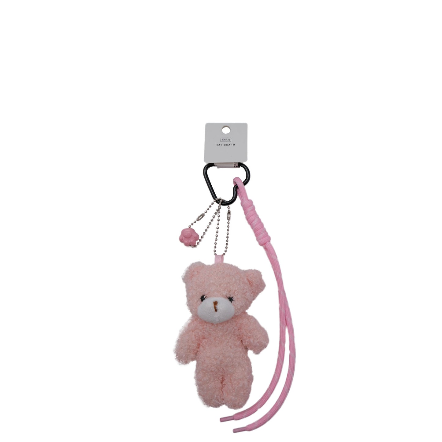Bella Bear - Pink Bear Bag Charm
