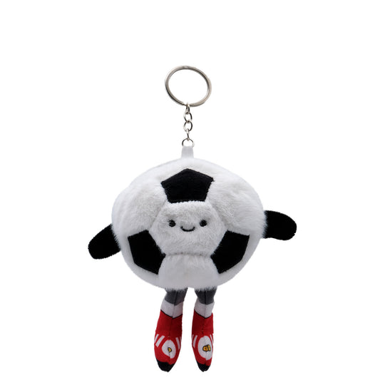 South African Spirit - Plush Soccer Ball Keyring - Bag Charm