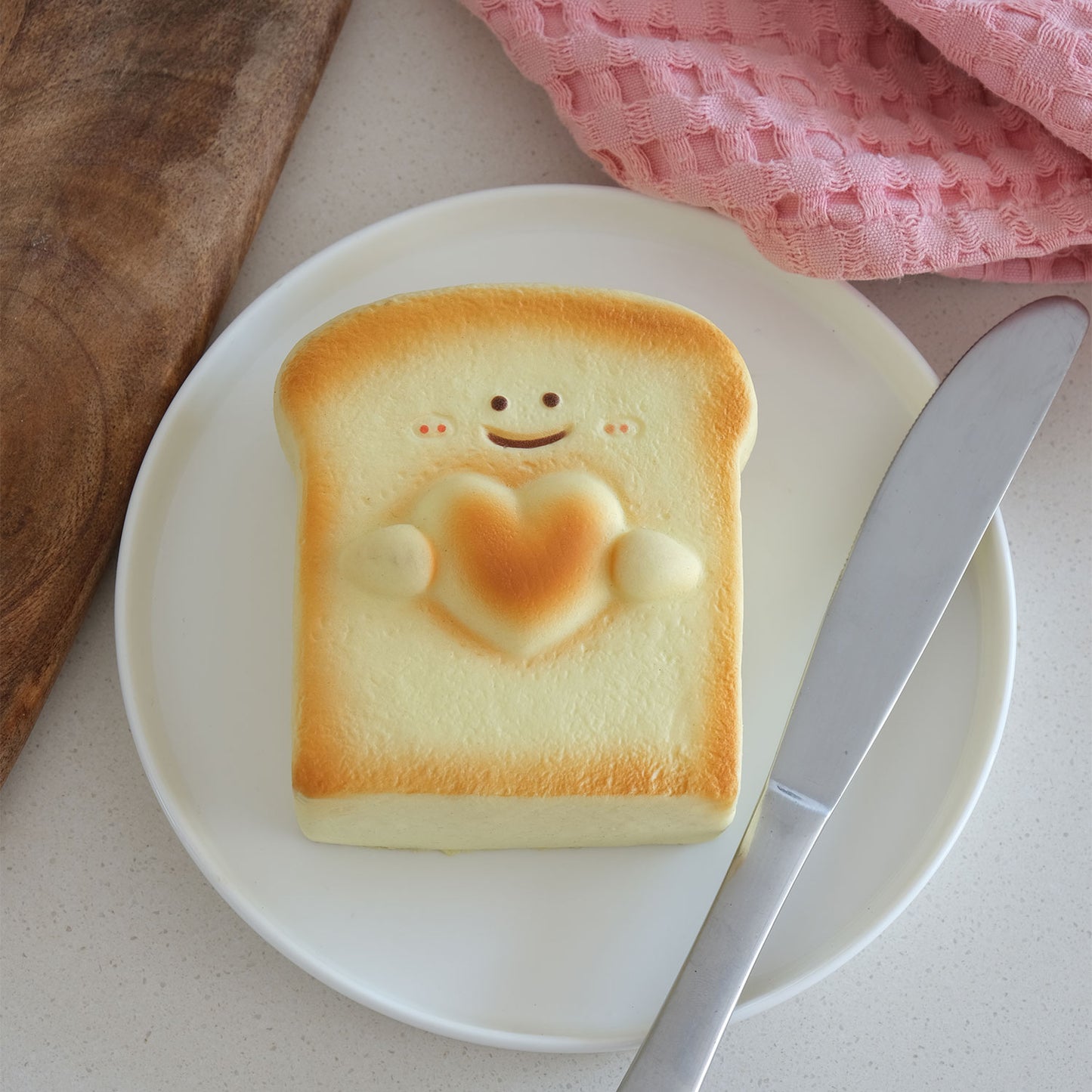 Sensory Relief Squishy Toy (Toasted Bread)