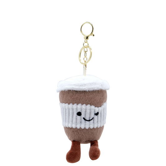 Plush Coffee Cup - Keyring - Bag Charm