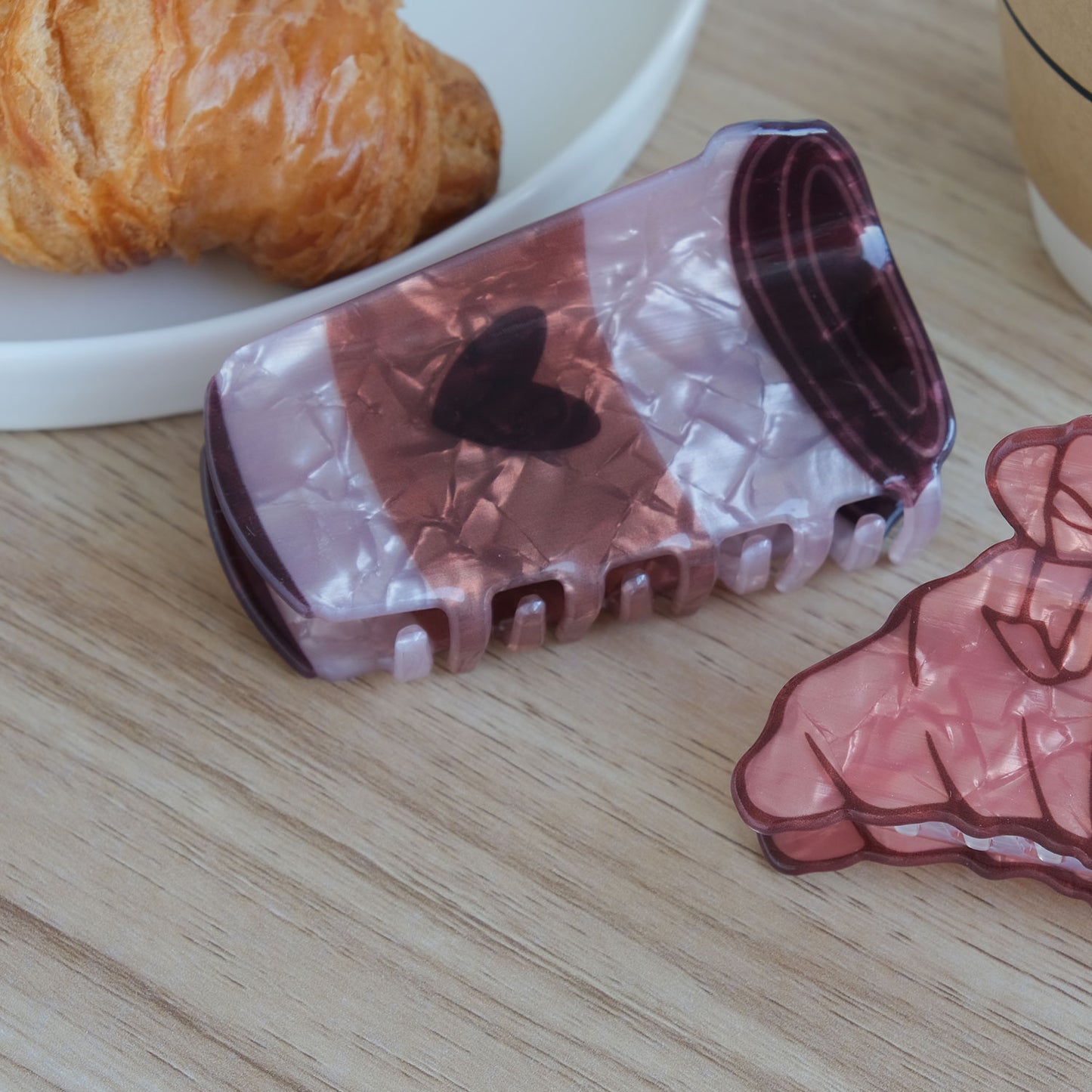 Coffee Hair Claw