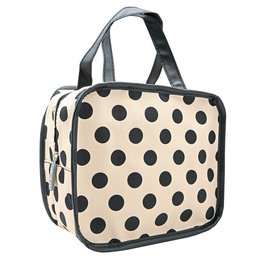 Jenam Toiletry Bag With Black Dots - 24 x 20 x 11cm