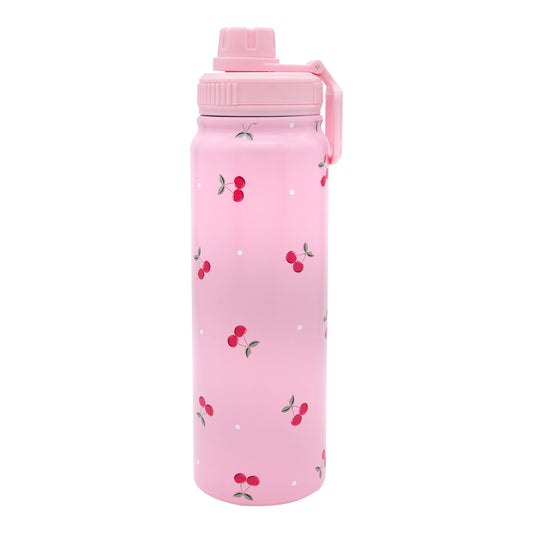 Cherry -  Stainless Steel Water Bottle