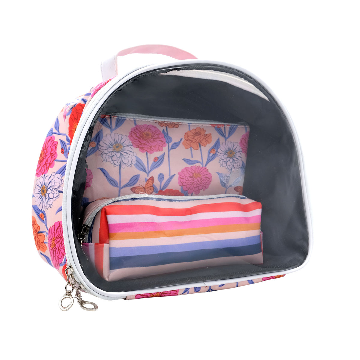 3pc Beauty Bag - 26 x 20cm, 20 x 16cm & 19 x 6cm