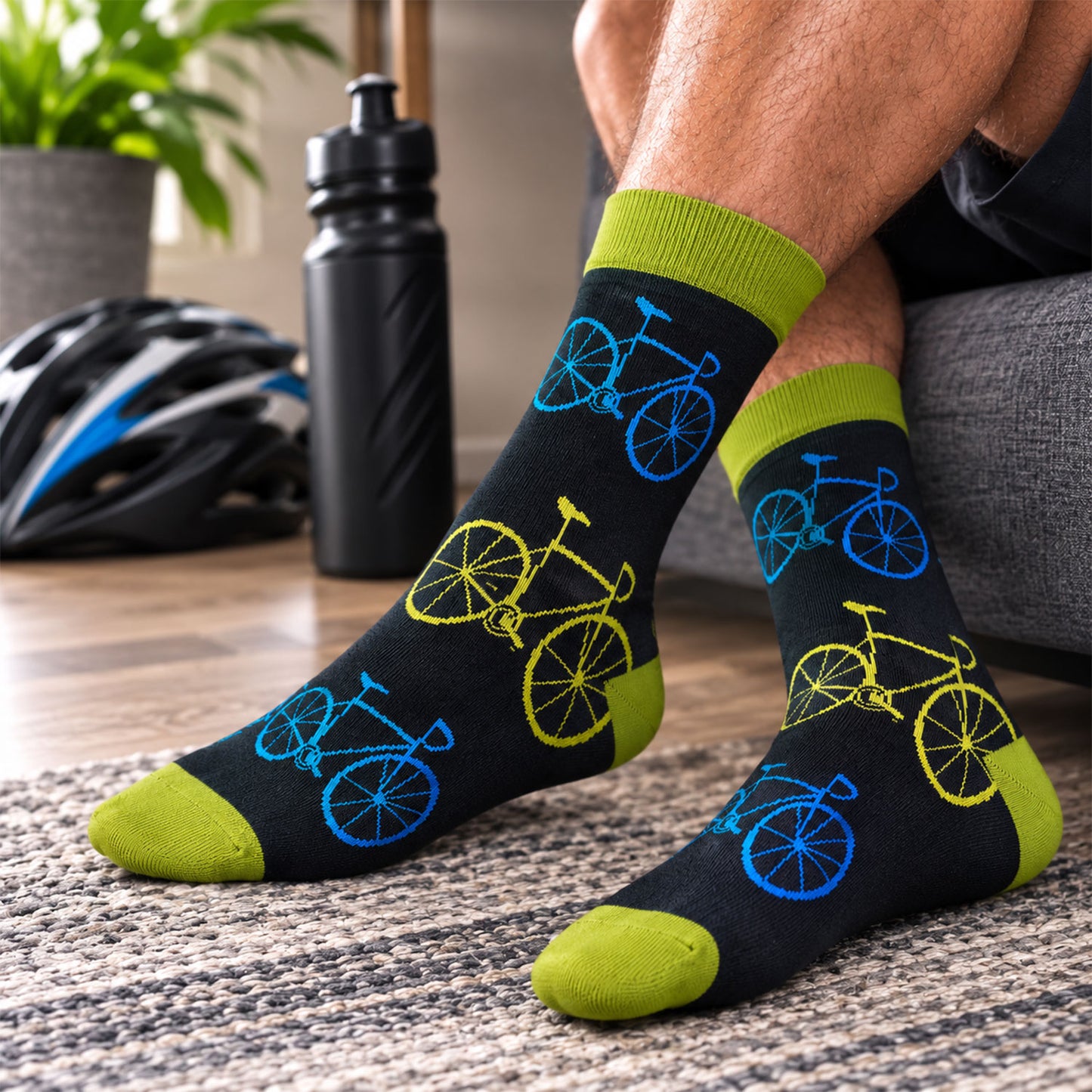 Men's Edit - Novelty Socks (Pedal Power)