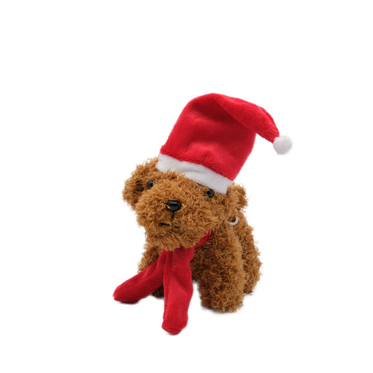 Festive Plush Dog