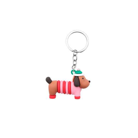 Dachshund Keyring