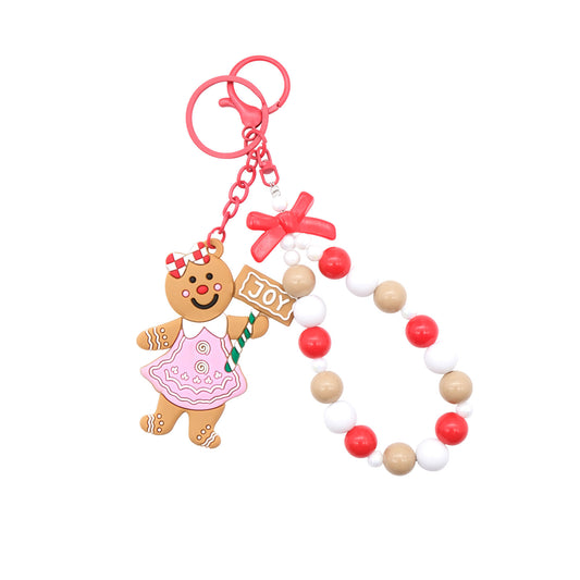 Gingerbread Girl - Keyring - Bag Charm