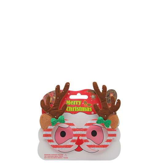 Reindeer Glasses - Stripes