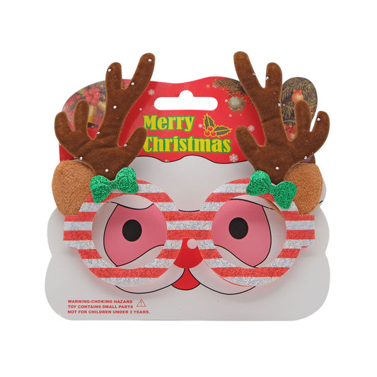 Reindeer Glasses - Stripes