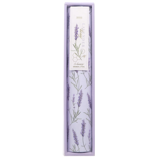 Lavender & Honey Drawer Liners - 5 Sheets (53 X 31cm)