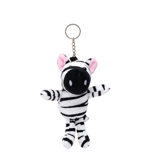 Plush Zebra Keying - 13.5cm